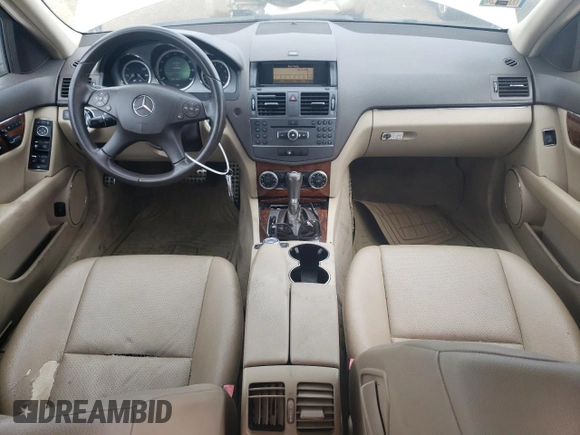 2011 Mercedes-Benz C 300 Sport with VIN WDDGF8BB2BR141277, listed as a Copart auction lot 67914464 with 142,836 mi miles and Salvage title. Bid and sale history available at DreamBid. Image 8.
