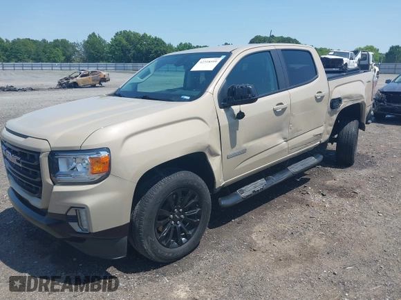 2022 GMC Canyon 4WD Elevation с VIN 1GTG6CEN7N1255314, выставлен на аукционе IAAI как лот 42318599 с пробегом 59 108 миль миль и . История ставок и продаж доступна на DreamBid. Изображение 20.