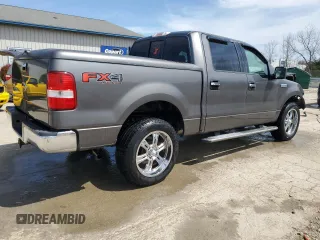 2004 Ford F-150 XLT with VIN 1FTPW14504FA15643, listed as a Copart auction lot 51164485 with 202,694 mi miles and Salvage Title. Bid and sale history available at carsss.com. Image 3.