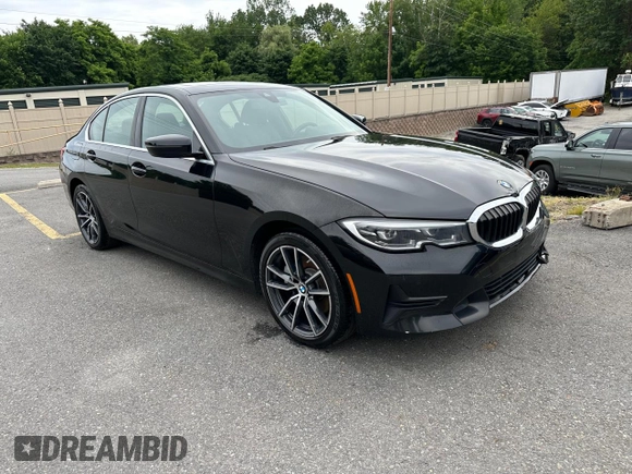 2020 BMW 3 Series 330i xDrive with VIN 3MW5R7J06L8B21397, listed as a Copart auction lot 63053055 with 108,175 mi miles and Clean title. Bid and sale history available at DreamBid. Image 4.