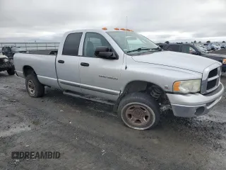 2003 Dodge Ram 3500 ST with VIN 3D7LU38C93G854752, listed as a Copart auction lot 87486284 with 138,666 mi miles and Salvage Title. Bid and sale history available at carsss.com. Image 4.