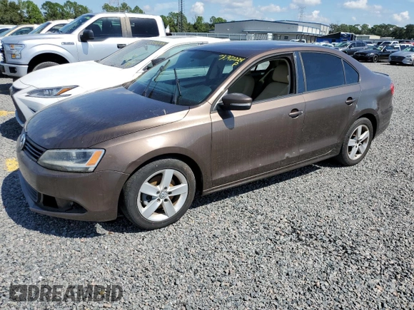 2012 Volkswagen Jetta TDI with VIN 3VWLL7AJ8CM071062, listed as a Copart auction lot 73792224 with Not provided miles and Salvage title. Bid and sale history available at DreamBid. Image 1.
