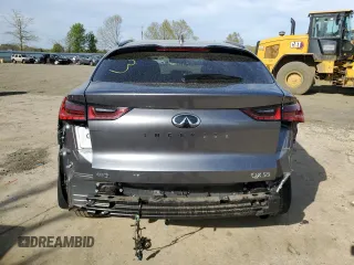 2023 Infiniti QX55 Essential with VIN 3PCAJ5KR9PF102225, listed as a Copart auction lot 53960505 with 40,156 mi miles and Salvage title. Bid and sale history available at DreamBid. Image 6.