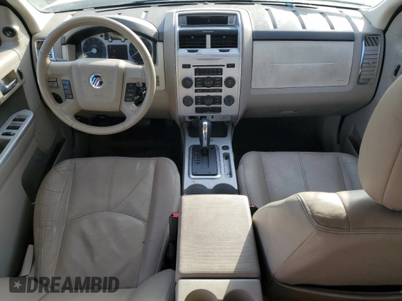2011 Mercury Mariner Premier with VIN 4M2CN9HG4BKJ07803, listed as a Copart auction lot 46491925 with 135,951 mi miles and Salvage title. Bid and sale history available at DreamBid. Image 8.