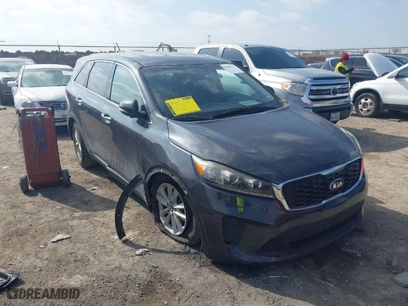 2019 Kia Sorento LX V6 with VIN 5XYPG4A53KG484271, listed as a IAAI auction lot 41483271 with NaN miles. Bid and sale history available at carsss.com. Image 1.