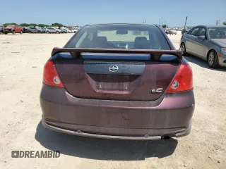 2007 Scion tC Spec with VIN JTKDE167970184208, listed as a Copart auction lot 52399535 with 158,416 mi miles and Salvage Title. Bid and sale history available at carsss.com. Image 6.