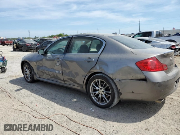 2008 Infiniti G35 x with VIN JNKBV61F88M272489, listed as a Copart auction lot 50193775 with 172,068 mi miles and Salvage Title. Bid and sale history available at DreamBid. Image 2.