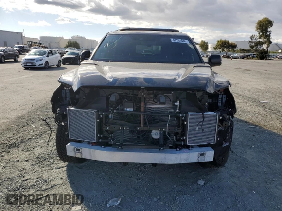 2025 Toyota Sequoia SR5 with VIN 7SVAAABA7SX054053, listed as a Copart auction lot 48164835 with 4,009 mi miles and Salvage Title. Bid and sale history available at carsss.com. Image 5.