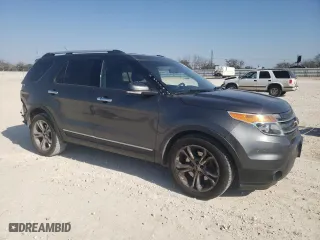 2015 Ford Explorer Limited with VIN 1FM5K7F83FGA15500, listed as a Copart auction lot 47234025 with 133,966 mi miles and Salvage Title. Bid and sale history available at carsss.com. Image 4.
