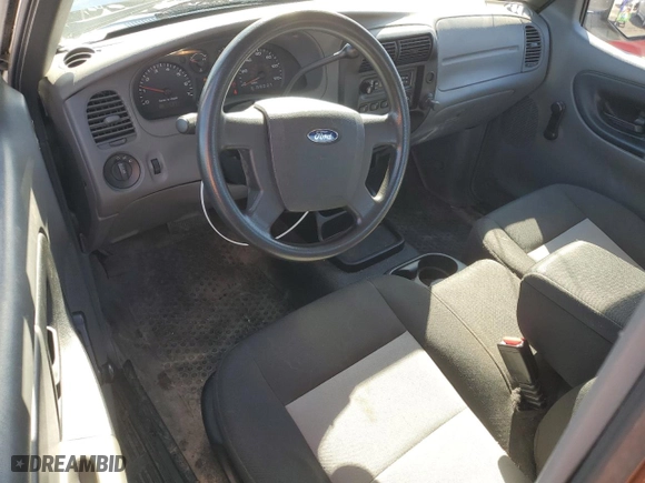 2011 Ford Ranger XL with VIN 1FTKR1ED1BPA01166, listed as a Copart auction lot 50213135 with 70,541 mi miles and Clean Title. Bid and sale history available at carsss.com. Image 8.