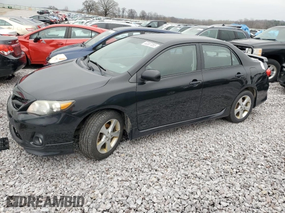 2011 Toyota Corolla L with VIN 2T1BU4EE4BC751927, listed as a Copart auction lot 53307055 with 212,551 mi miles and Non Repairable. Bid and sale history available at carsss.com. Image 1.