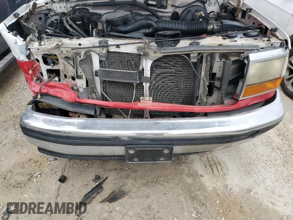 1995 Ford F-150 with VIN 1FTEF15N8SLA95486, listed as a Copart auction lot 45359135 with 27,944 mi miles and Salvage Title. Bid and sale history available at carsss.com. Image 11.