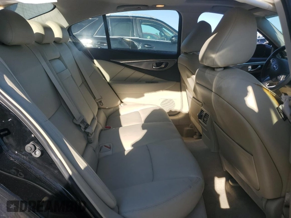 2017 Infiniti Q50 Signature Edition with VIN JN1EV7AP5HM735799, listed as a Copart auction lot 49099925 with 73,007 mi miles and Salvage Title. Bid and sale history available at DreamBid. Image 10.