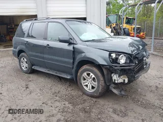 2004 Honda Pilot EX with VIN 2HKYF18524H527795, listed as a IAAI auction lot 42021874 with 220,595 mi miles and . Bid and sale history available at DreamBid. Image 1.