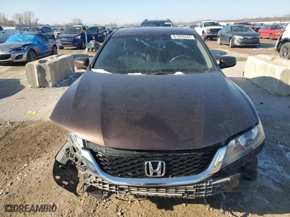 2013 Honda Accord Cpe EX-L with VIN 1HGCT1B84DA015048, listed as a Copart auction lot 81859344 with 170,832 mi miles and Salvage Title. Bid and sale history available at carsss.com. Image 5.