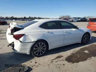 2015 Acura TLX V6 Tech with VIN 19UUB3F57FA001506, listed as a Copart auction lot 41896415 with 139,943 mi miles and Salvage Title. Bid and sale history available at carsss.com. Image 3.