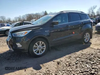 2017 Ford Escape SE with VIN 1FMCU9GD2HUD63690, listed as a Copart auction lot 47645275 with 66,735 mi miles and Salvage Title. Bid and sale history available at carsss.com. Image 1.