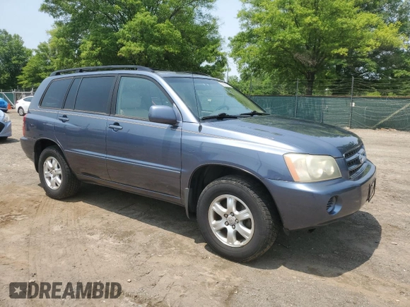 2003 Toyota Highlander z VIN JTEHF21A830151639, wystawiony jako Copart lot #60836165 z przebiegiem 103 270 mil mil oraz Czysty tytuł • Clean title. Historia ofert i sprzedaży dostępna na DreamBid. Obrazek 4.