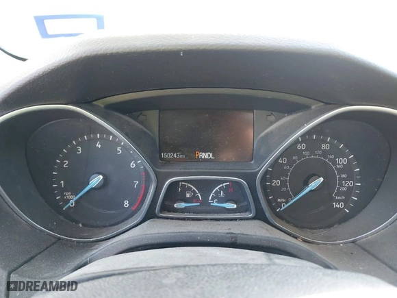 2016 Ford Focus SE with VIN 1FADP3F25GL373234, listed as a IAAI auction lot 41414976 with 150,243 mi miles. Bid and sale history available at carsss.com. Image 7.