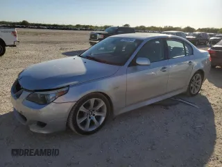 2007 BMW 5 Series 550i with VIN WBANB535X7CP05348, listed as a Copart auction lot 80803994 with Not Provided miles and Salvage Title. Bid and sale history available at DreamBid. Image 1.