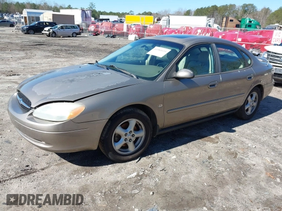 2002 Ford Taurus SES Standard with VIN 1FAFP55S72A256247, listed as a IAAI auction lot 41584035 with 194,270 mi miles. Bid and sale history available at carsss.com. Image 17.