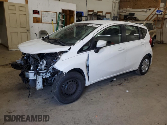 2017 Nissan Note SV with VIN 3N1CE2CP9HL371548, listed as a Copart auction lot 55043285 with 114,266 mi miles and Salvage title. Bid and sale history available at DreamBid. Image 1.