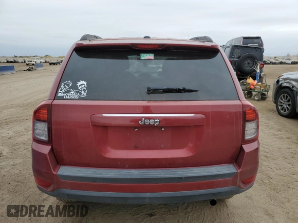 2016 Jeep Compass Sport with VIN 1C4NJCBB5GD548761, listed as a Copart auction lot 76425324 with 101,313 mi miles and Salvage title. Bid and sale history available at DreamBid. Image 6.