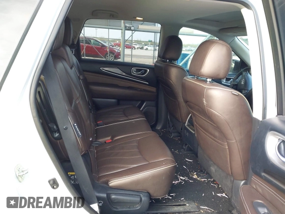 2018 Infiniti QX60 with VIN 5N1DL0MM8JC524403, listed as a IAAI auction lot 41792813 with 116,760 mi miles and . Bid and sale history available at DreamBid. Image 8.