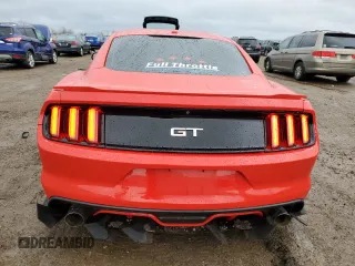 2015 Ford Mustang GT with VIN 1FA6P8CF4F5362273, listed as a Copart auction lot 47681355 with 88,927 mi miles and Salvage Title. Bid and sale history available at carsss.com. Image 6.