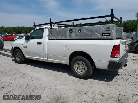 2017 Ram 1500 Tradesman with VIN 3C6JR6DG7HG648888, listed as a Copart auction lot 55433555 with 127,715 mi miles and Salvage title. Bid and sale history available at DreamBid. Image 2.