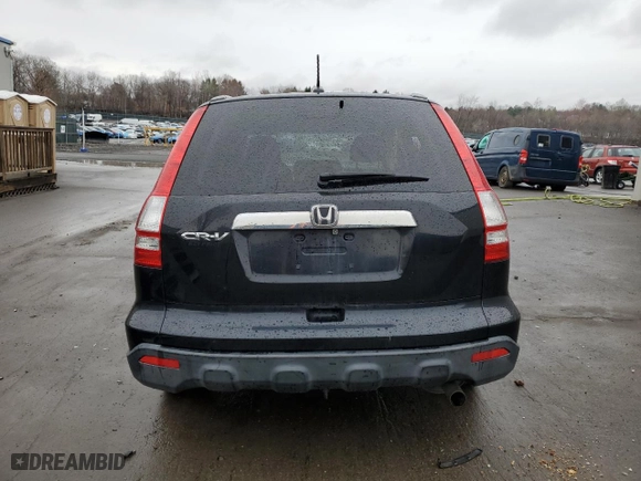 2008 Honda CR-V EX-L with VIN JHLRE48718C016710, listed as a Copart auction lot 52093745 with 8,299 mi miles and Salvage Title. Bid and sale history available at carsss.com. Image 6.