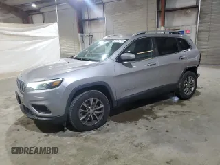 2019 Jeep Cherokee Latitude Plus with VIN 1C4PJMLXXKD218714, listed as a Copart auction lot 56151215 with 175,652 mi miles and Salvage title. Bid and sale history available at DreamBid. Image 1.