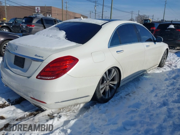 2016 Mercedes-Benz S 550 z VIN WDDUG8FB3GA217511, wystawiony jako IAAI lot #41329788 z przebiegiem 112 210 mil mil oraz . Historia ofert i sprzedaży dostępna na DreamBid. Obrazek 4.