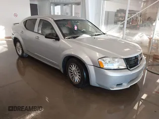 2009 Dodge Avenger SE with VIN 1B3LC46B09N571994, listed as a IAAI auction lot 41399307 with 172,223 mi miles and . Bid and sale history available at carsss.com. Image 1.