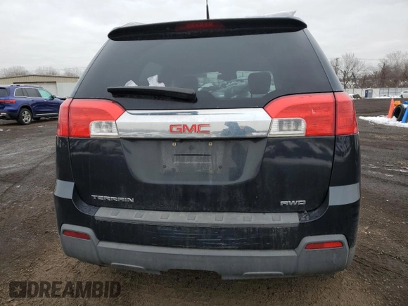 2012 GMC Terrain SLE-1 with VIN 2GKFLREK2C6253868, listed as a Copart auction lot 44208145 with 151,204 mi miles and Salvage Title. Bid and sale history available at DreamBid. Image 6.