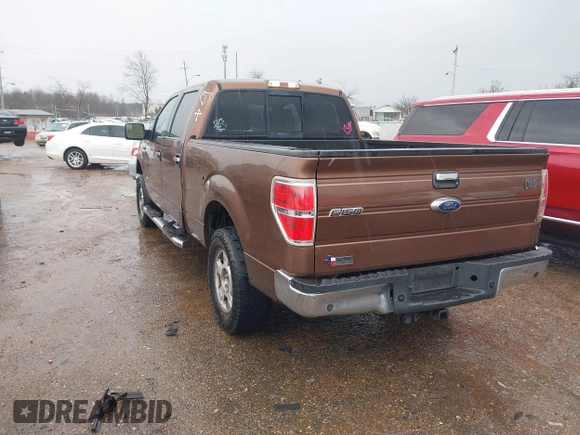 2012 Ford F-150 XL with VIN 1FTFW1CT4CFC55613, listed as a IAAI auction lot 41715383 with 236,559 mi miles. Bid and sale history available at carsss.com. Image 3.