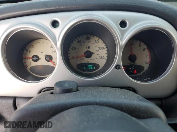 2003 Chrysler PT Cruiser Touring with VIN 3C4FY58BX3T516136, listed as a Copart auction lot 44313405 with 64,367 mi miles and Salvage Title. Bid and sale history available at carsss.com. Image 9.