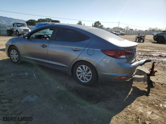 2019 Hyundai Elantra SE with VIN KMHD74LF1KU872764, listed as a Copart auction lot 44794025 with 105,031 mi miles and Salvage Title. Bid and sale history available at carsss.com. Image 2.