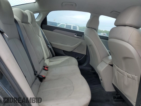 2018 Hyundai Sonata SE z VIN 5NPE24AF9JH620845, wystawiony jako Copart lot #55620115 z przebiegiem 185 229 mil mil oraz Szkoda całkowita • Salvage title. Historia ofert i sprzedaży dostępna na DreamBid. Obrazek 10.