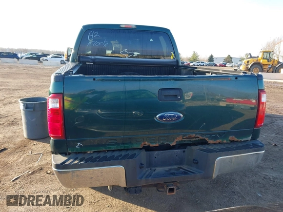 2011 Ford Super Duty F-250 SRW XL with VIN 1FT7W2BT9BEA09608, listed as a IAAI auction lot 41967579 with 143,655 mi miles. Bid and sale history available at carsss.com. Image 8.