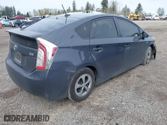 2014 Toyota Prius Four with VIN JTDKN3DU8E1806968, listed as a IAAI auction lot 41982273 with 185,180 mi miles. Bid and sale history available at carsss.com. Image 4.