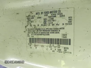 2008 Ford Ranger XL with VIN 1FTYR14D08PA23356, listed as a IAAI auction lot 42160761 with 207,489 mi miles. Bid and sale history available at carsss.com. Image 9.