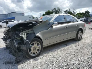 2003 Mercedes-Benz E 320 z VIN WDBUF65J63A194440, wystawiony jako Copart lot #57824905 z przebiegiem Nie podano mil oraz Szkoda całkowita • Salvage title. Historia ofert i sprzedaży dostępna na DreamBid. Obrazek 1.