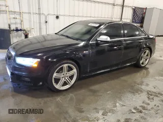 2014 Audi S4 Premium Plus с VIN WAUBGAFL6EA056079, выставлен на аукционе Copart как лот 46574705 с пробегом 101 186 миль миль и На запчасти • Non repairable. История ставок и продаж доступна на DreamBid. Изображение 1.