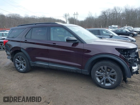 2023 Ford Explorer XLT with VIN 1FMSK8DH7PGB42506, listed as a IAAI auction lot 41610279 with 30,803 mi miles and . Bid and sale history available at carsss.com. Image 13.
