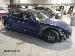 2014 Maserati Ghibli S Q4 z VIN ZAM57RTA9E1089588, wystawiony jako IAAI lot #41256169 z przebiegiem 56 378 mil mil oraz . Historia ofert i sprzedaży dostępna na DreamBid. Obrazek 1.