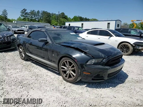 2014 Ford Mustang V6 with VIN 1ZVBP8EM4E5300551, listed as a Copart auction lot 52132745 with 113,887 mi miles and Salvage Title. Bid and sale history available at carsss.com. Image 13.