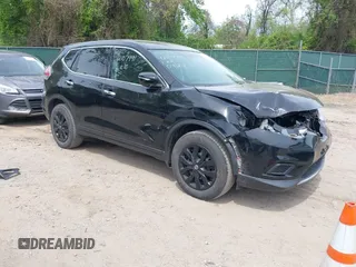 2015 Nissan Rogue SV with VIN 5N1AT2MK7FC879468, listed as a IAAI auction lot 42107991 with 160,084 mi miles. Bid and sale history available at carsss.com. Image 1.