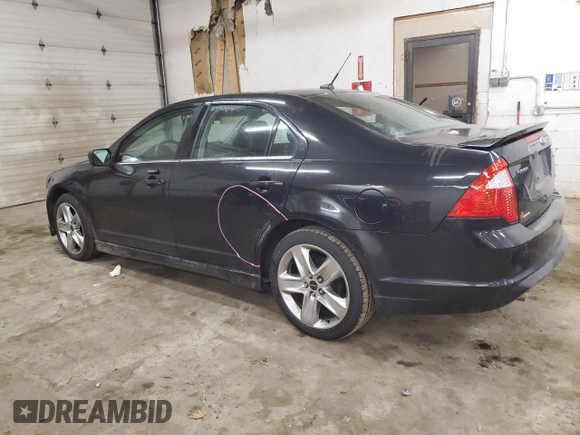 2012 Ford Fusion SPORT with VIN 3FAHP0DC0CR269872, listed as a Copart auction lot 48330765 with 171,330 mi miles and Salvage Title. Bid and sale history available at carsss.com. Image 2.