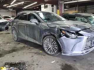 2023 Lexus RX with VIN 2T2BBMCA0PC003815, listed as a Copart auction lot 45183545 with 0 mi miles and Salvage Title. Bid and sale history available at carsss.com. Image 11.